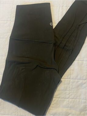 lululemon Align dark green leggings, size 4